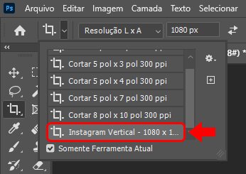 Nova predefinição de ferramenta do Photoshop