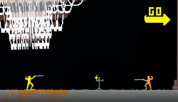 Análise do jogo Nidhogg - Indie de esgrima - Lucas Charnyai - Artista  Digital