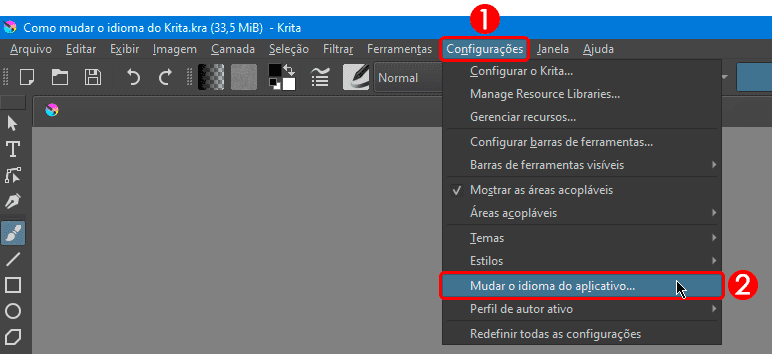 Como baixar e instalar o Krita no Windows - Lucas Charnyai