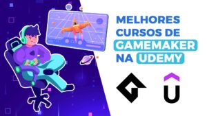 Descubra os melhores cursos de GameMaker na Udemy em português - Aprenda a criar jogos 2D